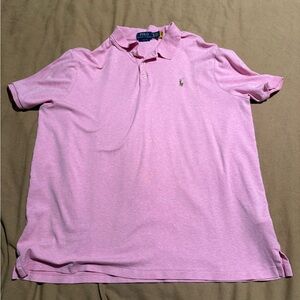 Polo by Ralph Lauren Light Pink Men's Polo Shirt